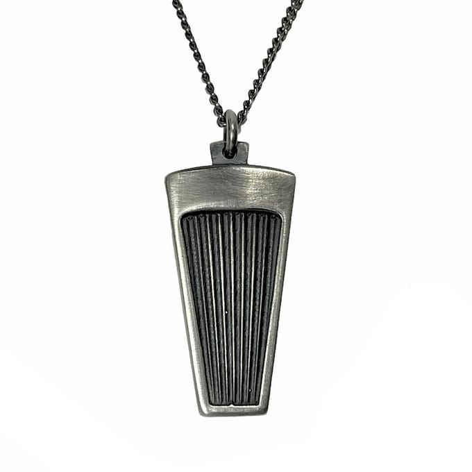 AuBor ®. Hanger. Geoxideerd Zilver. Hot Rod Radiator