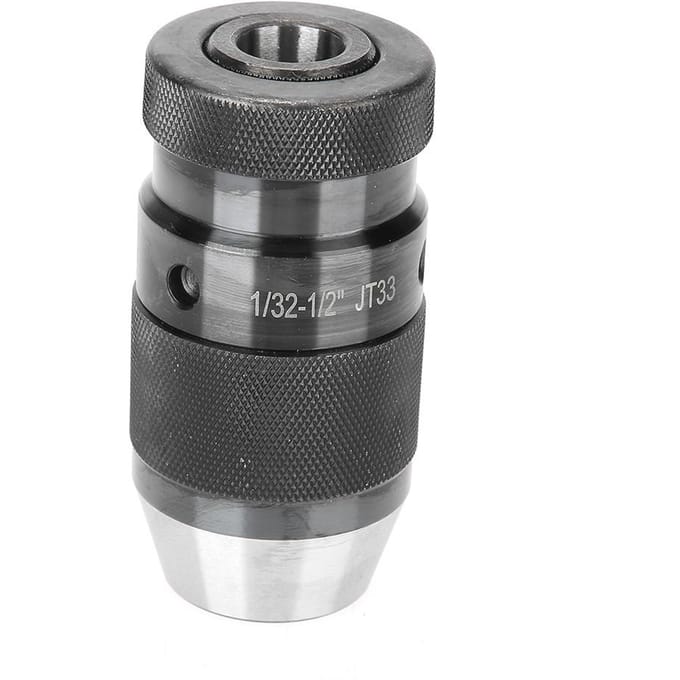 Koolstofstaal 1 32 1 2   CNC Draaibank Zelfspannende Boorkop Boor Bit Adapter JT33 Opname