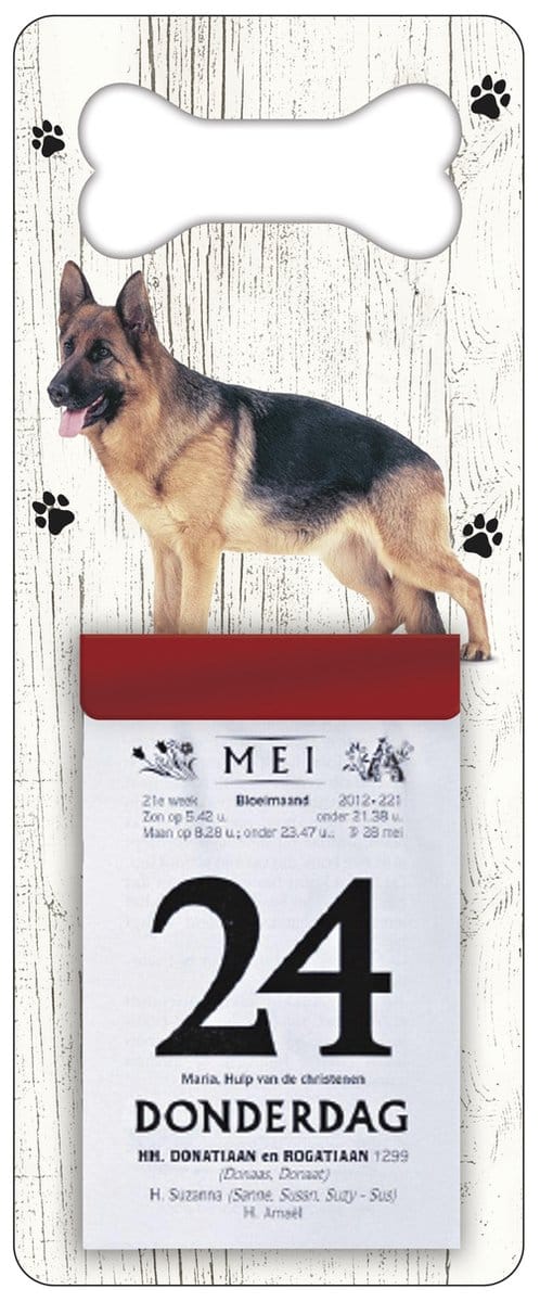 Scheurkalender 2027 Hond: Duitse herder