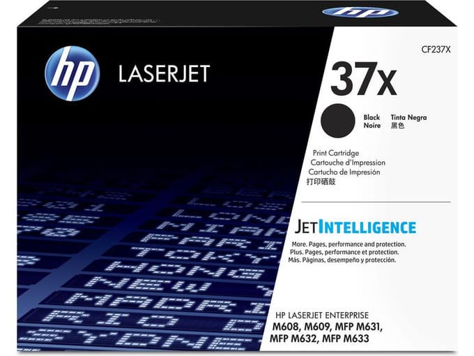 Tonercartridge hp cf237x 37x zwart