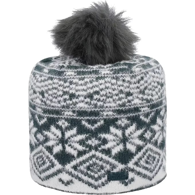 Gebreide muts met fleece voering dames CMP