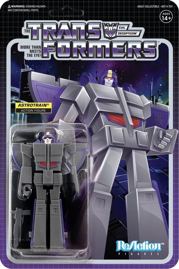 Transformers - Astrotrain - Actiefiguur - 9 cm