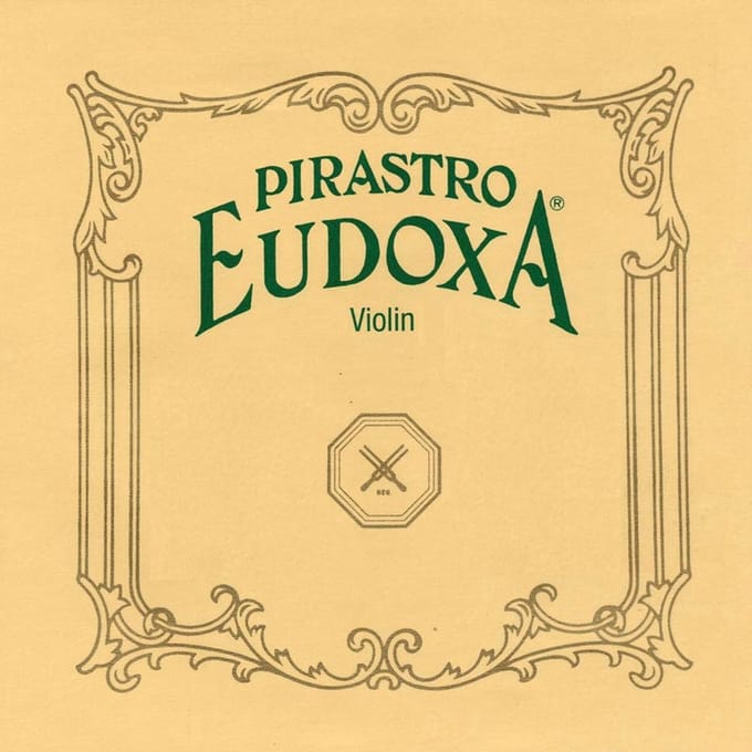 Pirastro P214241 violin string A-2 medium (13 3/4), gut core, aluminum