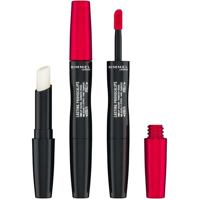 Rimmel London Lasting Provocalips Lip Colour lippenstift 500 Kiss The Town Red