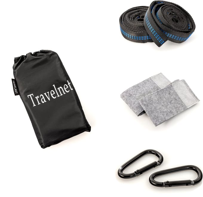 Travelnet ophangset voor hangmat of hangstoel