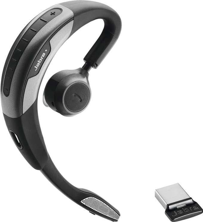 Professionele Bluetooth Headset met Oplader - Comfortabel Oorhaak Model voor Bellen