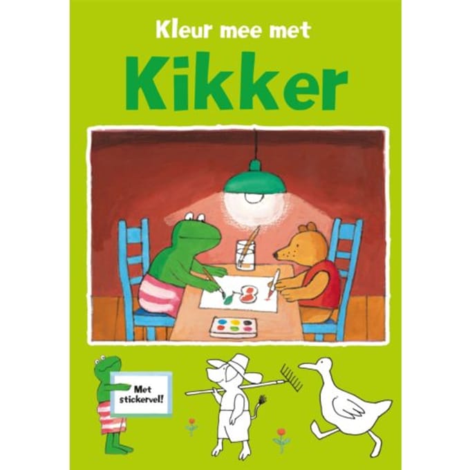 Kleur Mee Met Kikker - Kikker - Max Velthuijs