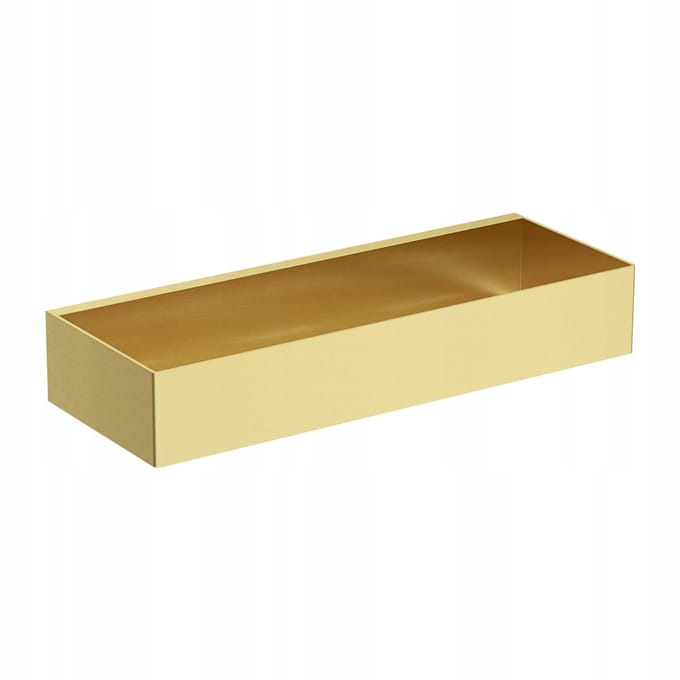 Omnires UNI Douchekorf - Messing Geborsteld - 30x5x13cm
