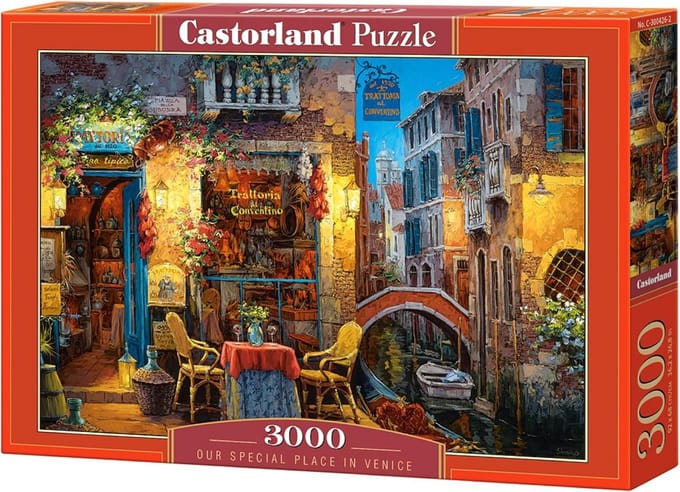 Kleurige puzzel 3000 stuks voor alle leeftijden