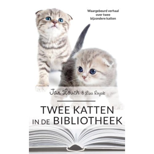 Twee Katten In De Bibliotheek - Jan Louch