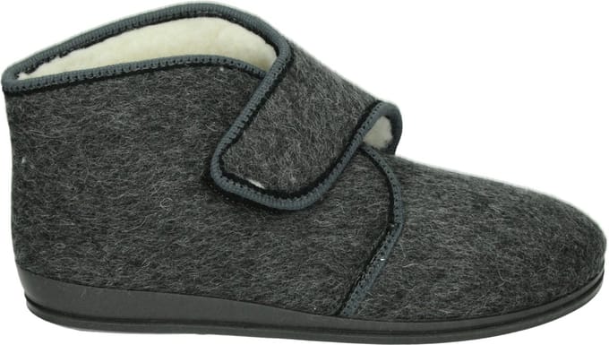 Rohde 2613 - Heren pantoffels - Kleur: Grijs - Maat: 45