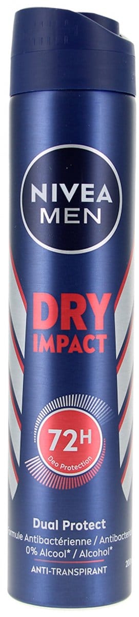 NIVEA Men Anti-Transpirant Spray Dry Impact - 200 ml