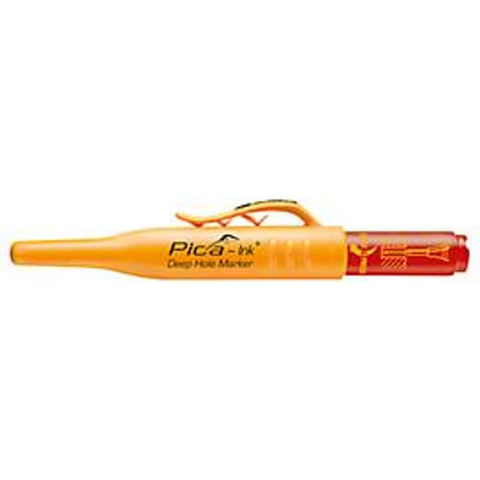 Pica 150/40 - Markeerstift voor diepe gaten - Rood