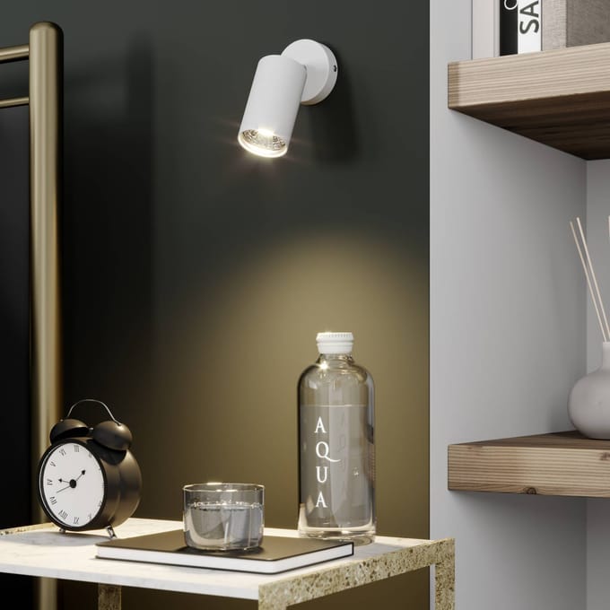 Nowodvorski Lighting Wandspot Eye Spot 1-lamp, wit