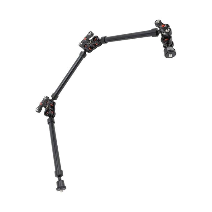 755mm Universele Armstand 3 Secties Verstelbare Fotografie Verlengsteun voor Camera Licht gray