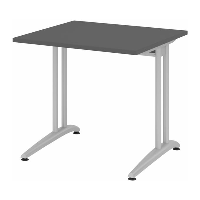 BELA 8 S | Bureau - 80 x 80 Grafiet