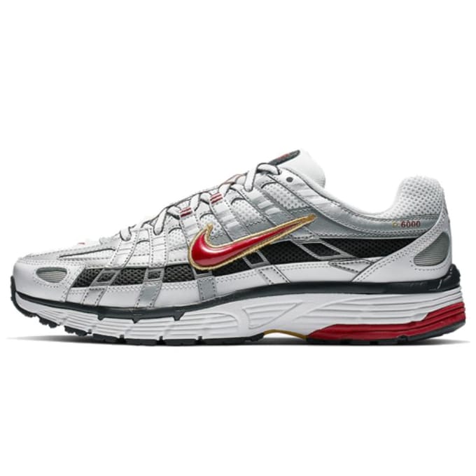 Nike P 6000 Cnpt 'Metallic Silver Red' Dames Sneakers BV1021-101 42.5