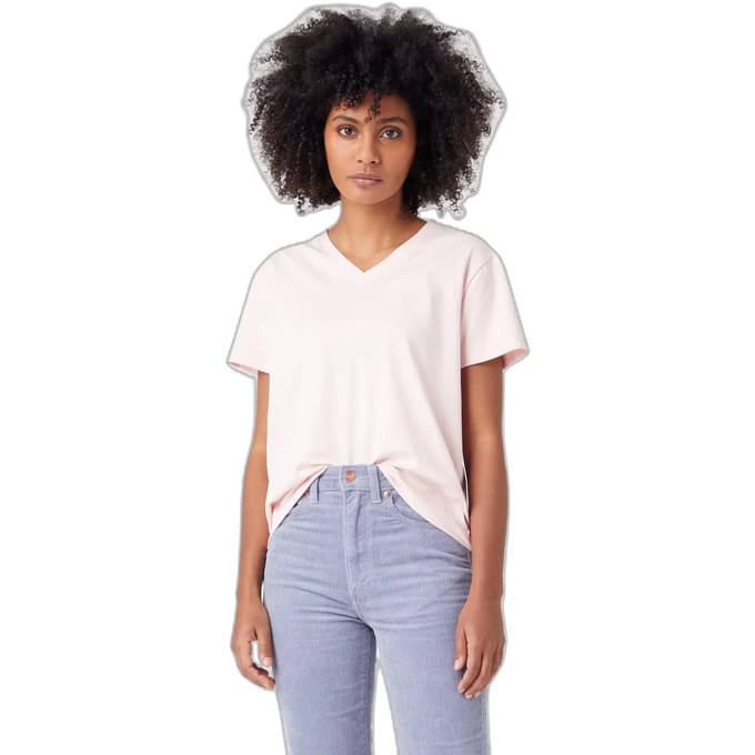 Dames-T-shirt Wrangler Sign Off