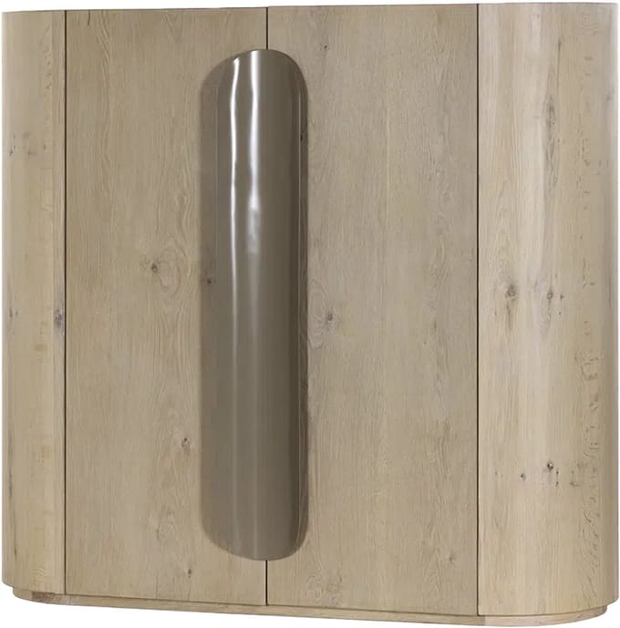 Tower Living Opbergkast Allure eiken 150x50x140 cm - White wash