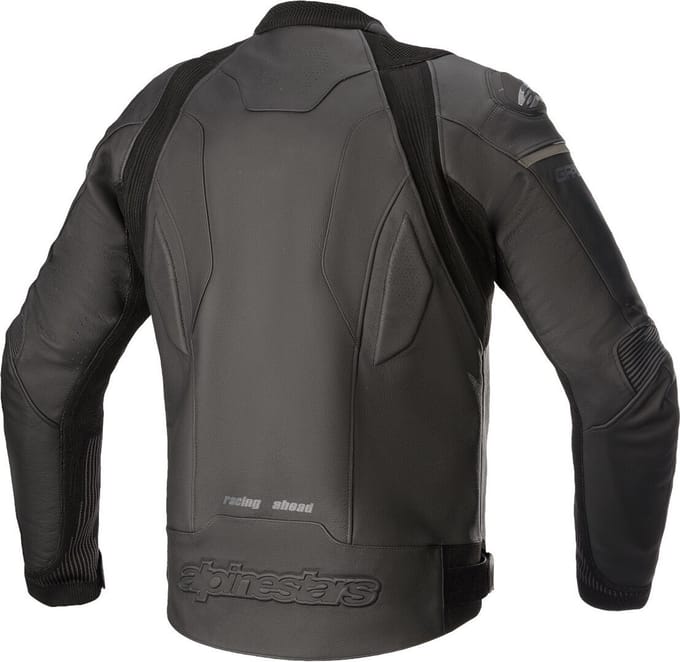 Alpinestars GP Plus R V3 Rideknit Black Black Leather Jacket 56 - Maat - Jas
