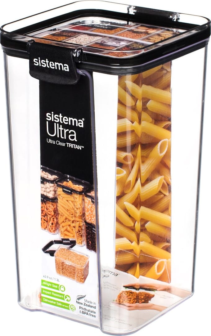 Ultra Vierkante Voorraaddoos - 1.3L
