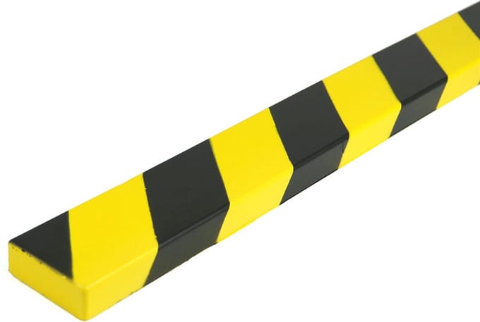 PU Stootrand Vlakprofiel Model 13 – Geel & Zwart