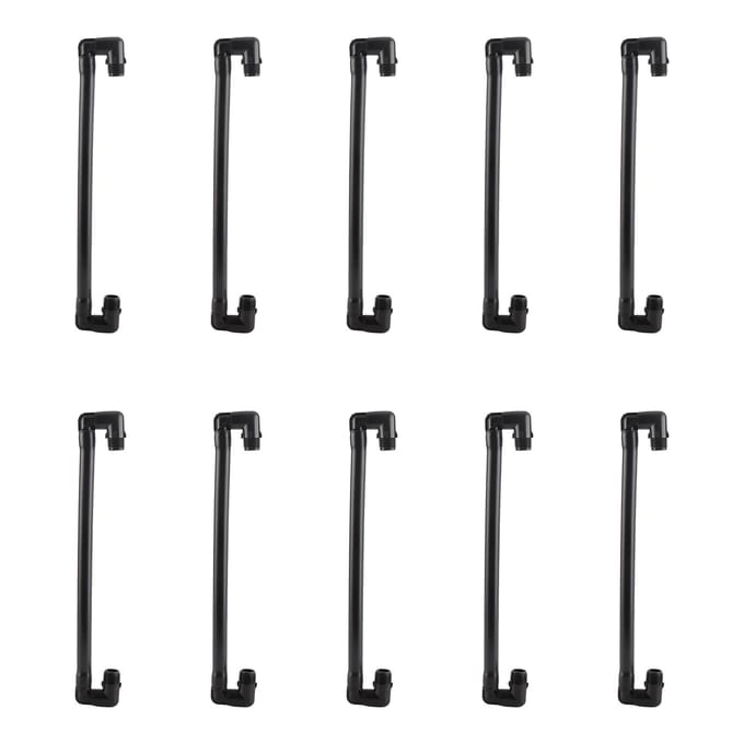 10 STUKS G1/2 Buitendraad Zwenkkoppeling Draaibare Steunarm Sproeierfittingen Gazonirrigatiegereedschap black