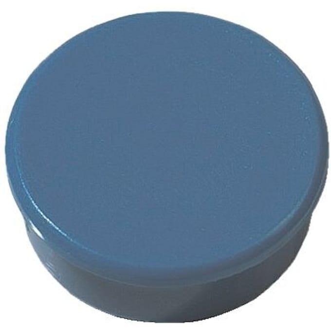 FRANKEN haftmagneet, hechtingskracht 1500g, diameter 38mm, blauw