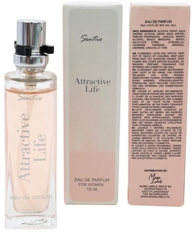 Sentio Attractive Life Eau de Parfum For Women 15ml