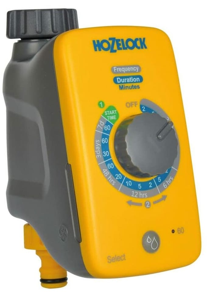 Irrigatieprogrammeur Hozelock Select Controller 2220/1240 Kraan Analoog