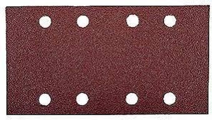 Vlakschuurpapier VELCRO, K80 93x185mm, 5 Stuks Verpakking