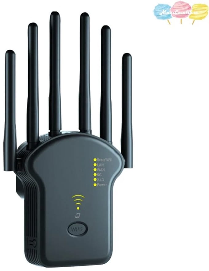Wifi Versterker - Stopcontact Repeater Draadloos - Extender