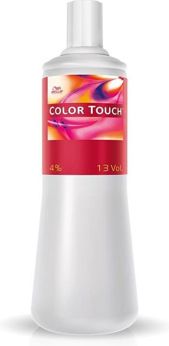 Permanente Kleur Emulsion 4% 13 Vol Wella Color Touch 4% / 13 VOL 1 L (1000 ml)