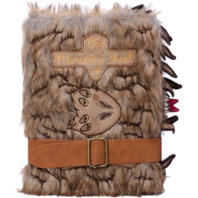Harry Potter: Monster Book Of Monsters Plush Journal - Insights - Insight Editions