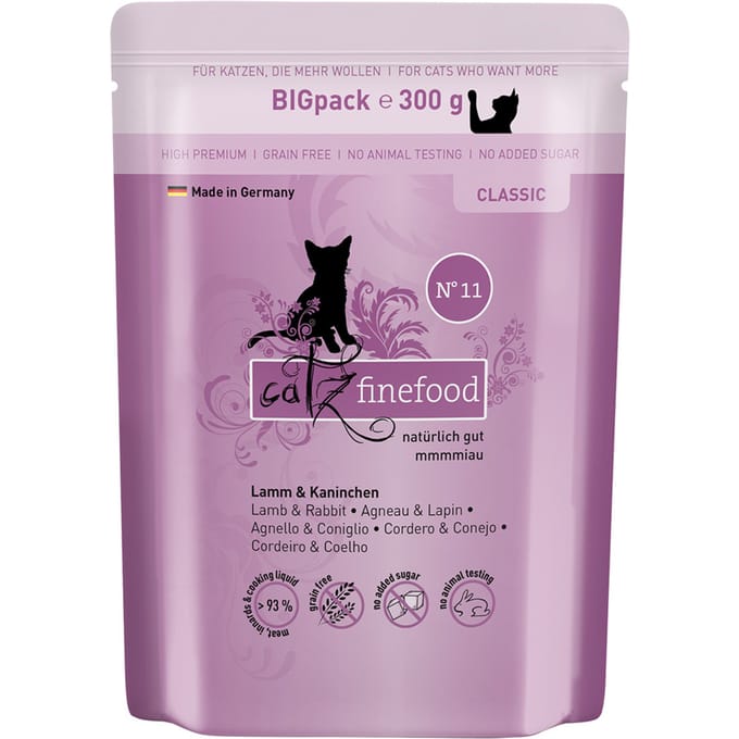 catz finefood 6 x 300 g - Lam & Konijn