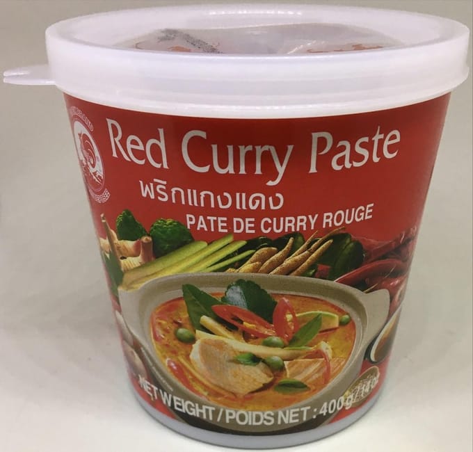 Cock Brand - Rode Currypasta - 400g