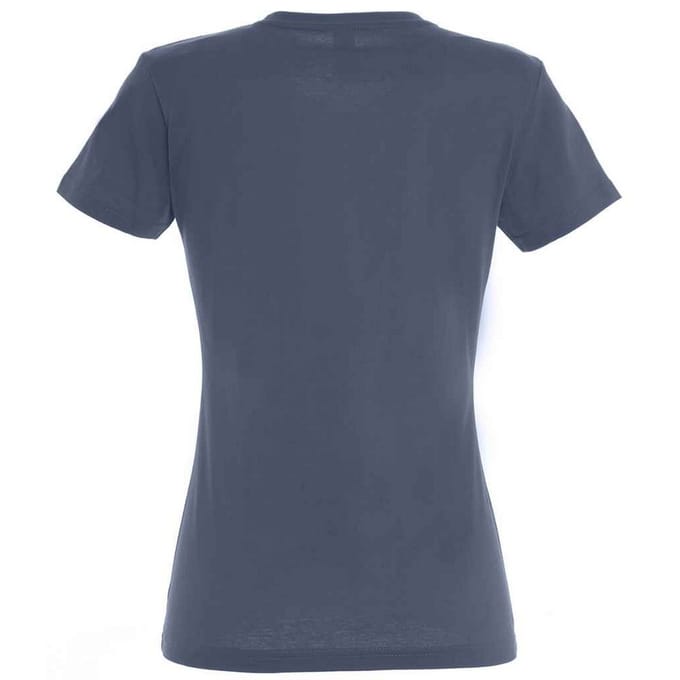 SOLS Dames/Dames Imperial T-shirt (Denim)