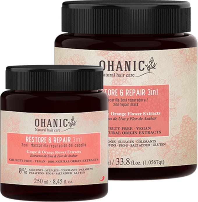 OHANIC Restore & repair Masker 3 in 1 1000ml