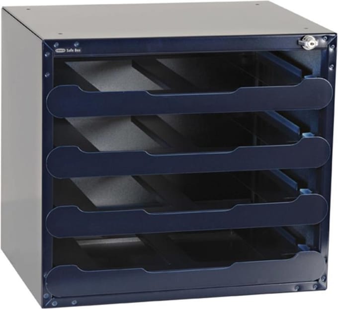Raaco Safe Box voor 4 x Carry-Lite 55 leeg 139328