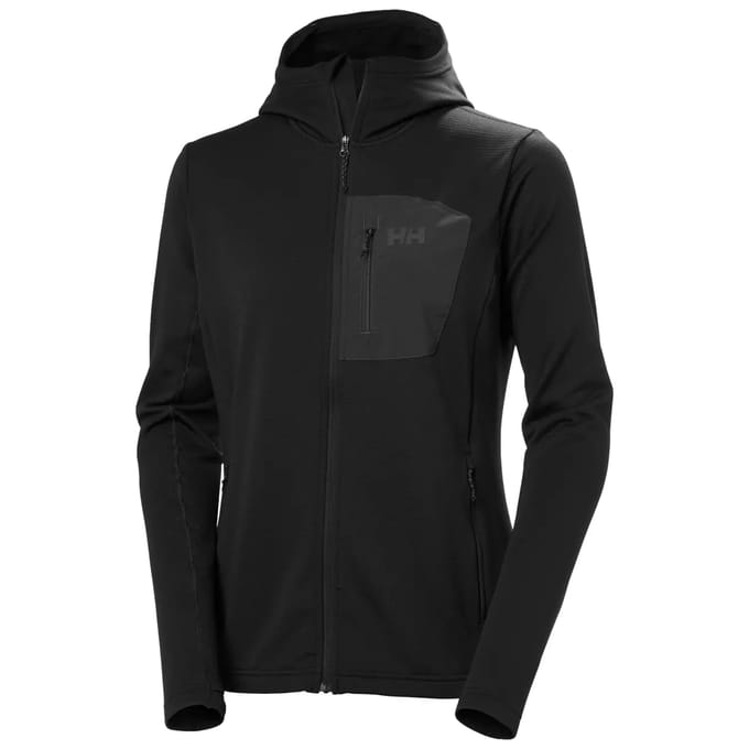 Helly Hansen Versalite Hooded, fleecejack, dames, zwart
