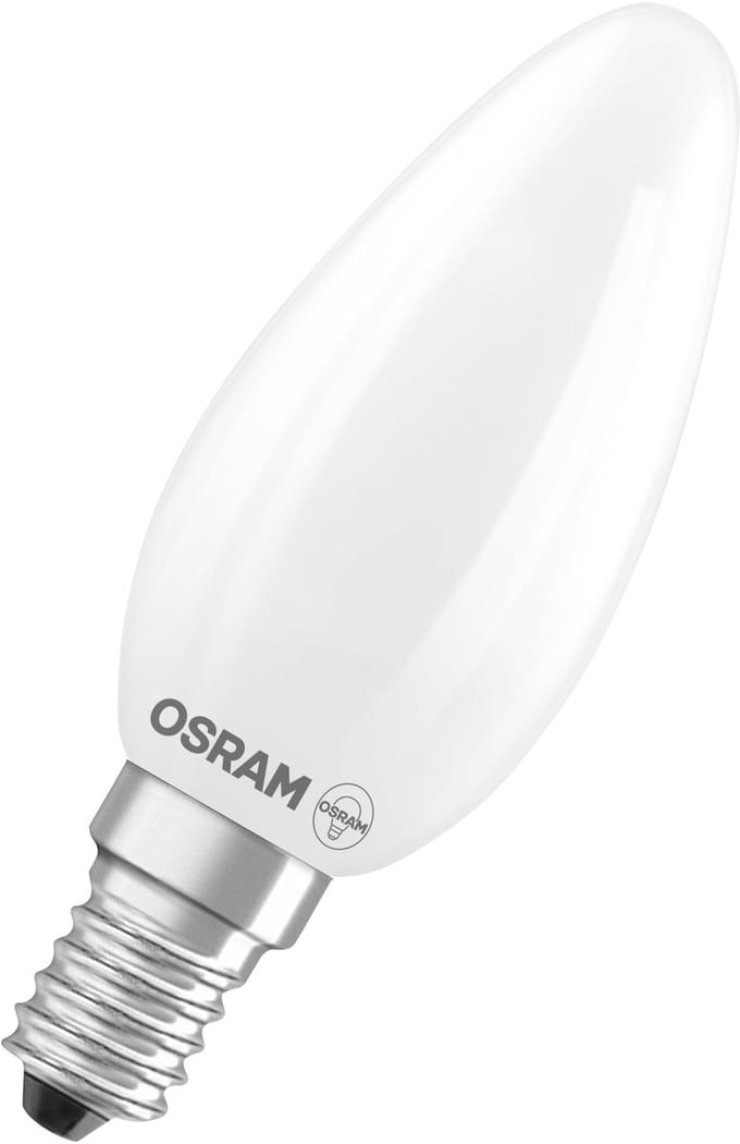 Osram Ledlamp Kaars Retrofit - D3,5cm - Warm Wit - E14 - 3,4w