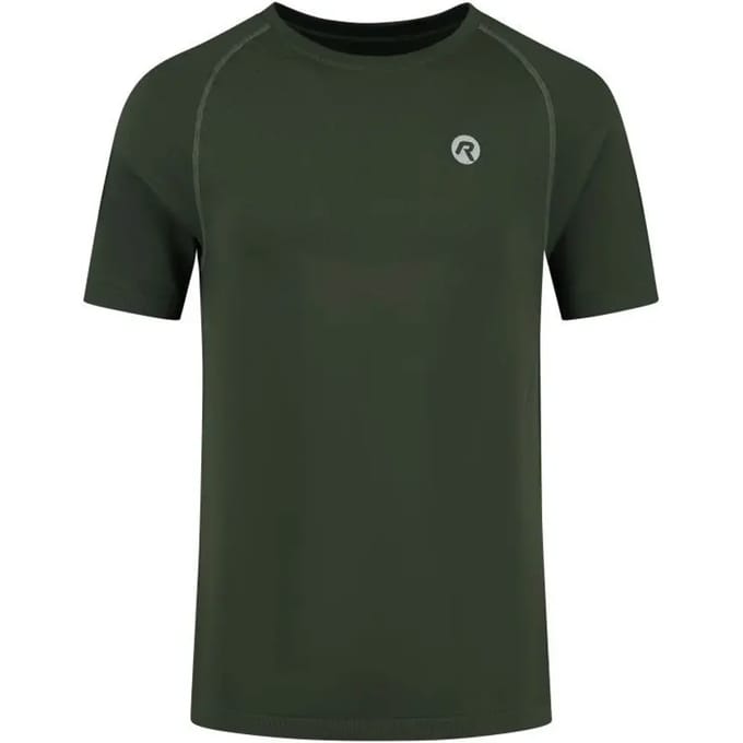 Rogelli Essential Heren Hardloopshirt - Korte Mouw - Donkergroen