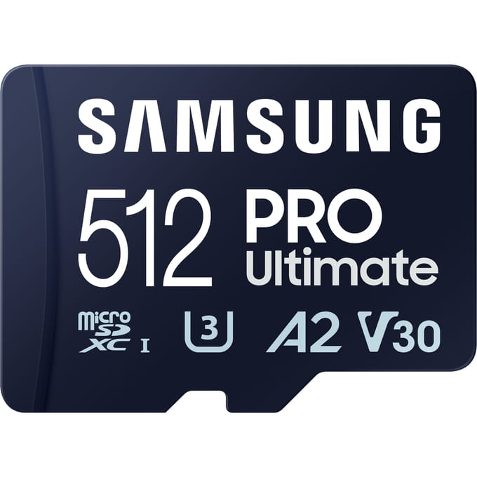Samsung Pro Ultimate - Micro SD Kaart - Inclusief SD Adapter - 512 GB