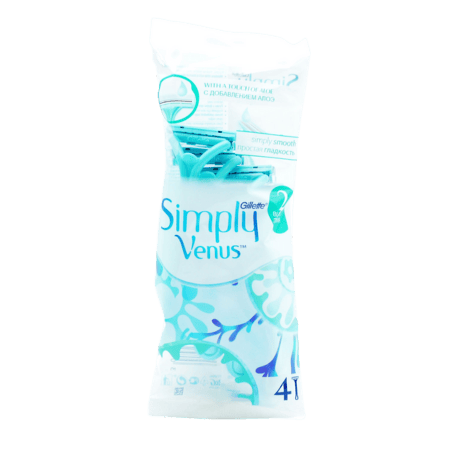 Gillette Simply Venus - Scheermesjes - Simply Smooth - 4st