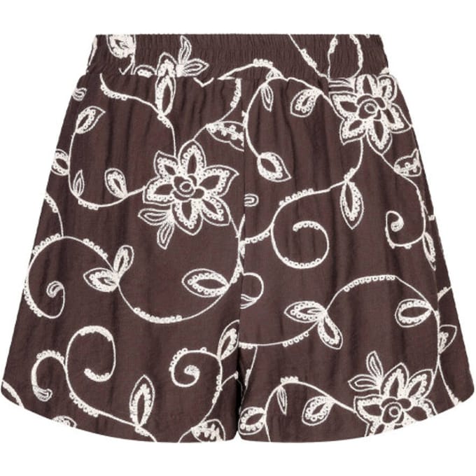 Ydence Short Zoey Broeken Dames - Bruin - Maat XL