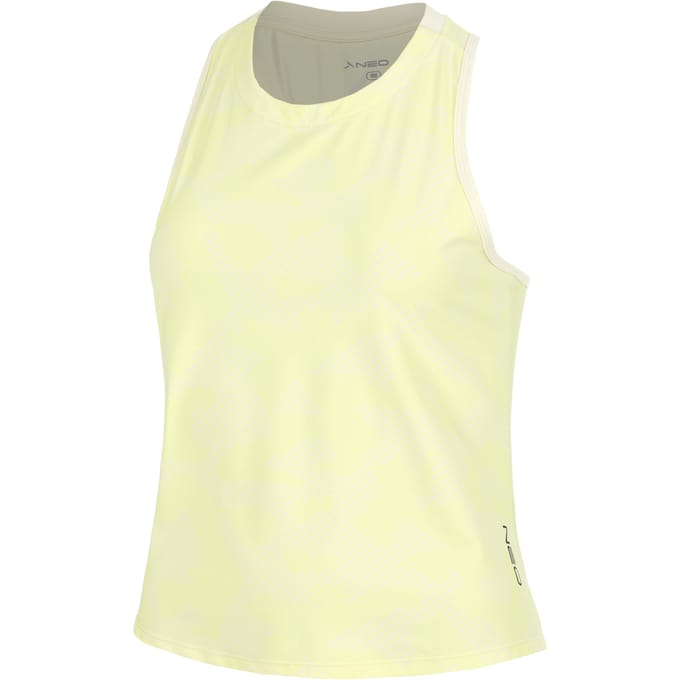 NEO Feel the Vybe AOP Hardloopshirt Dames-limoen