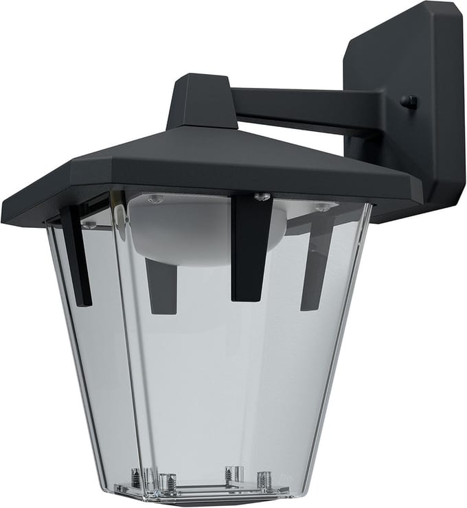 Osram LED-lantaarn Classic Down 10 W IP 44 spatwaterdicht zwart