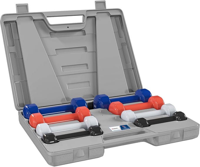 HOMCOM Halterset - Metaal - 41x30x8cm - Meerkleurig