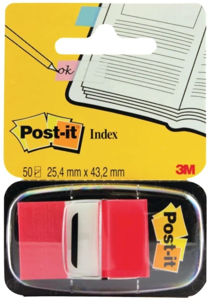 3M - Post-it Index 680/1 - rood