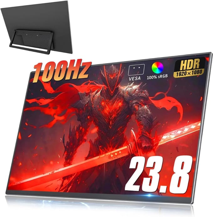 White-Label® Portable Monitor - Draagbare Scherm - Gaming - Full HD